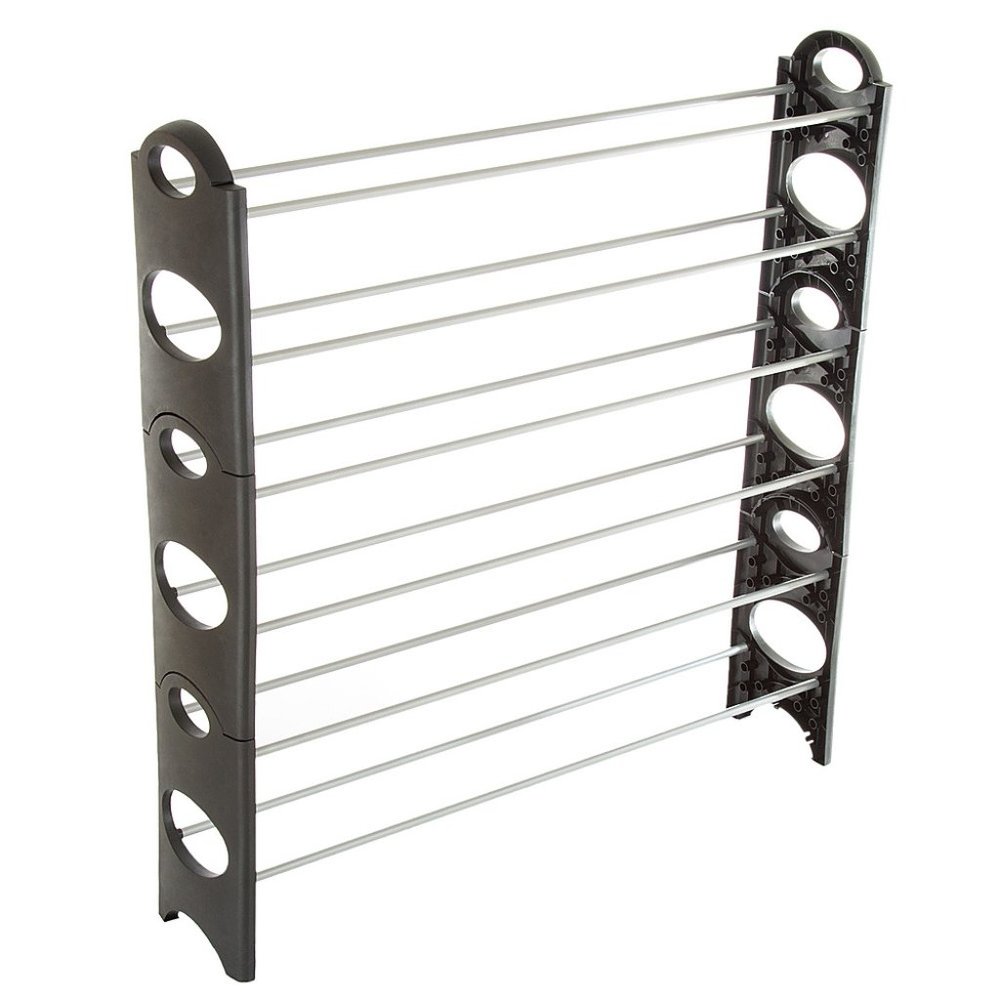 Hastings Home 4-Tier, 24 Pair Shoe Storage Rack -